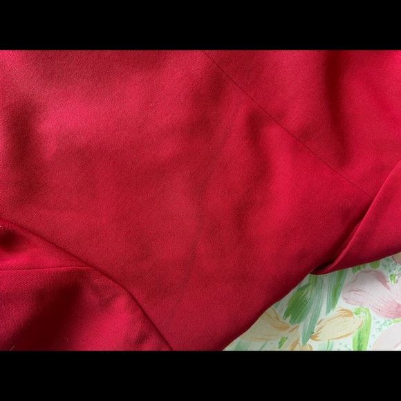 YVES SAINT LAURENT Vintage Red Blazer - Picture 8 of 13